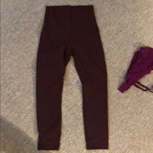 Lululemon 7/8 high-waisted leggings